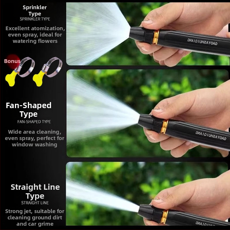 Hliníková dýza na vysokotlakové umývanie áut, s držiakom na prst, 27 g