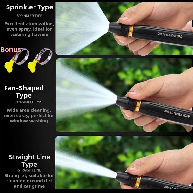 Hliníková dýza na vysokotlakové umývanie áut, s držiakom na prst, 27 g