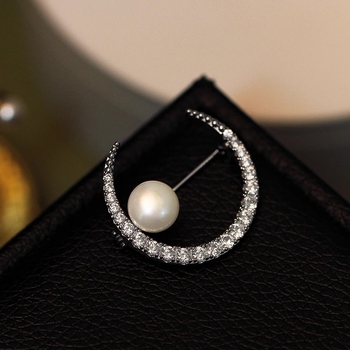 Καρφίτσα Gu Jinsheng με μαργαριράκια — ενσωματωμένα μαργαριράκια, μοντέρνο αστικό στυλ, δώρο