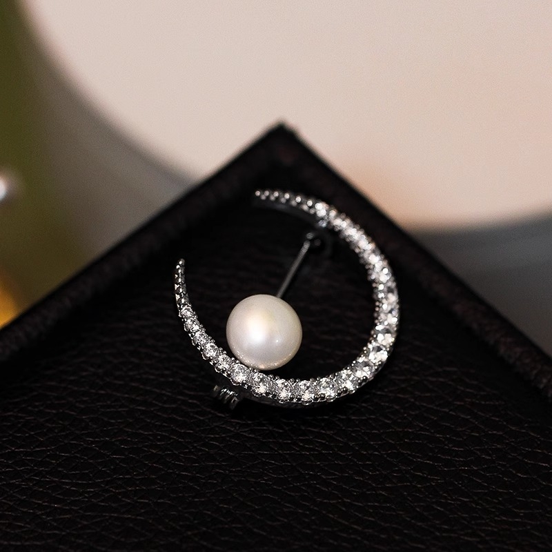 Καρφίτσα Gu Jinsheng με μαργαριράκια — ενσωματωμένα μαργαριράκια, μοντέρνο αστικό στυλ, δώρο