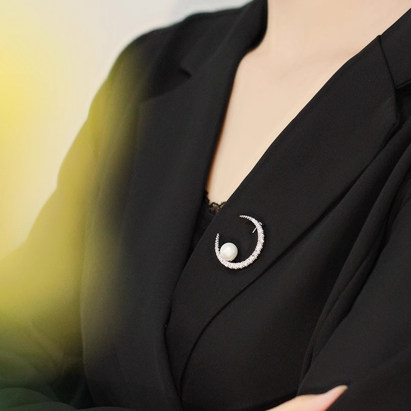 Καρφίτσα Gu Jinsheng με μαργαριράκια — ενσωματωμένα μαργαριράκια, μοντέρνο αστικό στυλ, δώρο