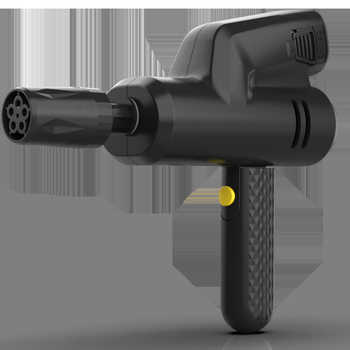 Pistol de spălat auto cu baterie litiu, pliabil, fără fir, 16.8V, 2 bar presiune maximă, debit 4 L/min, duză reglabilă cu cinci funcții