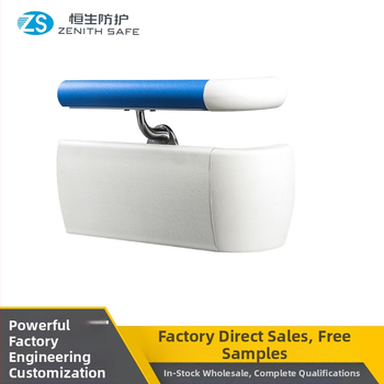 Fali szerelésű PVC-alu ötvözet biztonsági kapaszkodó kórházi folyosókhoz és idősotthonok lépcsőházaihoz, ütközésgátló