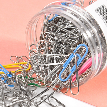 Metalne sponke za papir u obliku životinja, u kutiji, modeli 2212–2219