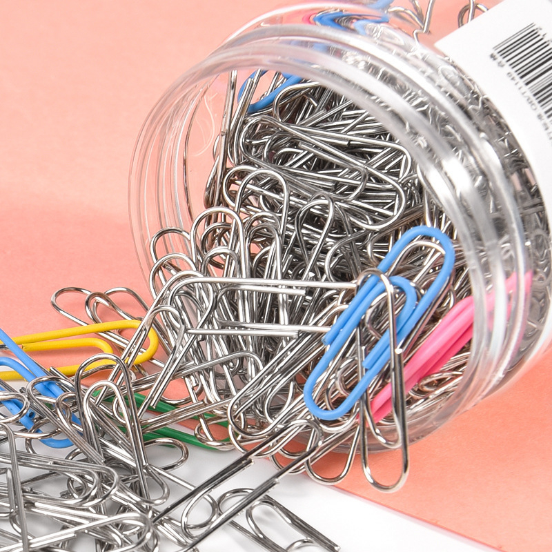 Metalne sponke za papir u obliku životinja, u kutiji, modeli 2212–2219