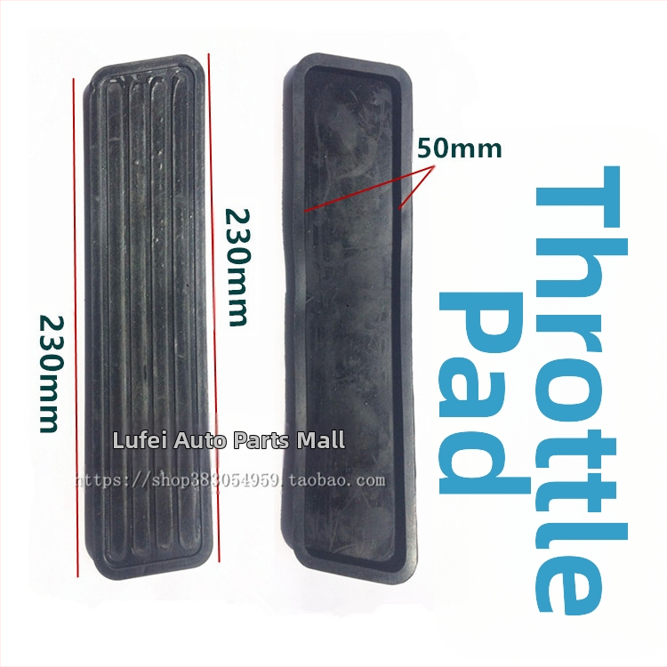 Plastová podložka pedála plynu pre forklift s príslušenstvom spojky – kompatibilné s Heli, Hangcha, Lonking a Lifu.