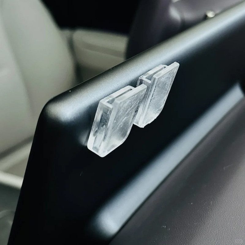 Prozirna mini dekoracija zaslona automobila u središnjoj konzoli – slatka unutarnja dekoracija