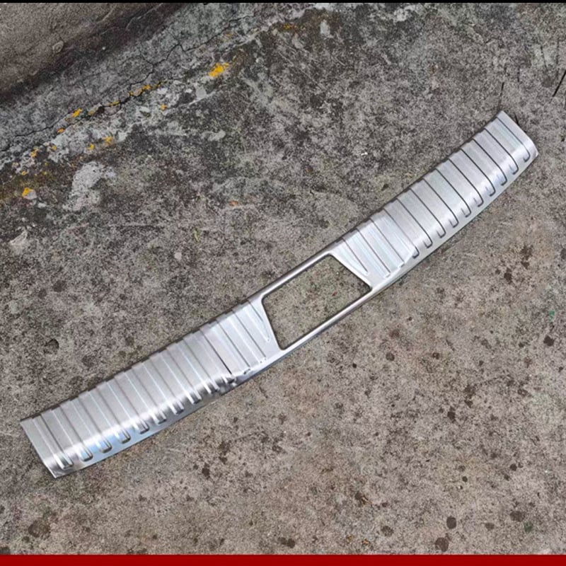 Mazda EZ-60 Bandă de prag din oțel inoxidabil pentru uși și protecție a portbagajului – profil decorativ