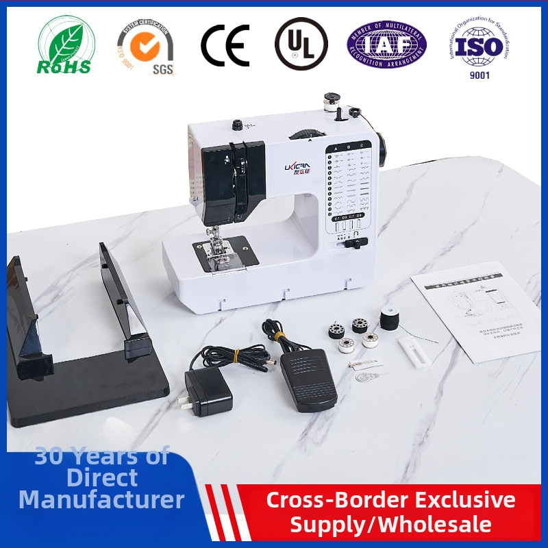 Šijací stroj UFR-738 pre domáce použitie, plne automatický, pedál/elektrický pohon, quilting