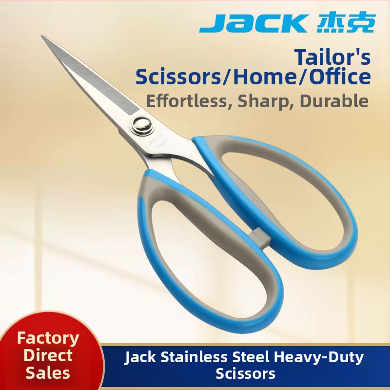 Nerezové šijacie nožnice so špičatým koncom – pre šitie a domáce použitie, značka Jack, model Strong Shear