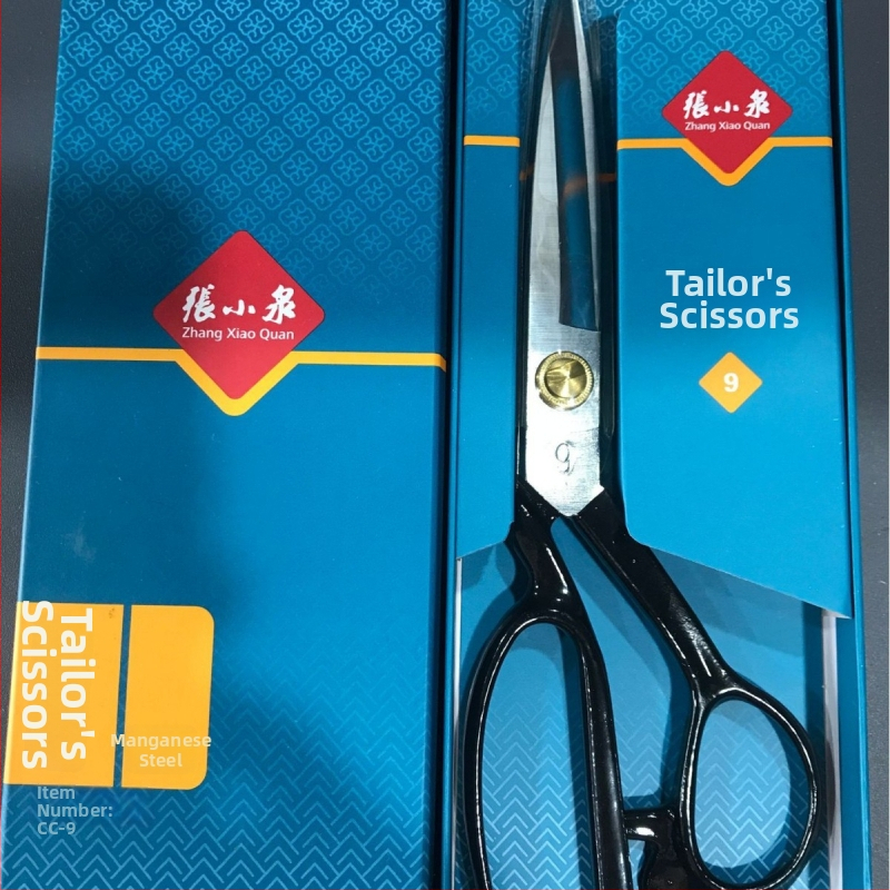 Zhang Xiaoquan CC-10 šijacie nožnice z manganovej ocele – na strihanie tkanín