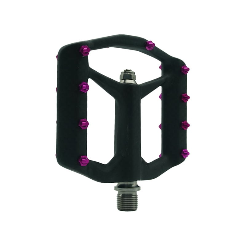 Karbonske pedale za sklopive bicikle, univerzalne za bicikle, titan osovina, model C060