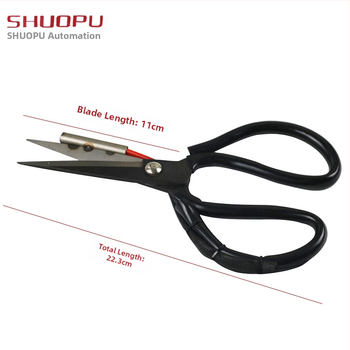 Elektrické zahrievacie nožnice s nastaviteľnou teplotou na strihanie látok, hrúbka 5