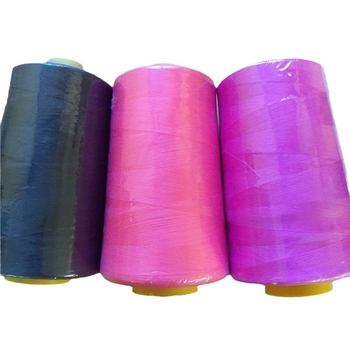 Šiva niti - 40s/2, Hongli, sjajna poliester vlakna; pogodna za odjeću i kućne tekstile