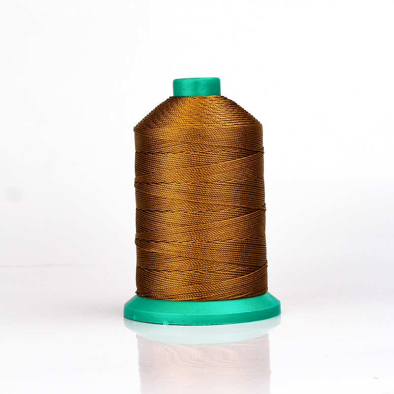 Νήμα ραφής, 6‑νημάτων με υψηλή αντοχή, κερωμένο νάιλον/πολυεστέρα για τσάντες και δερμάτινα — Double Canary