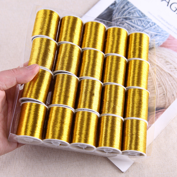 Άλλο νήμα κεντήματος, χρυσό και ασημί σύρμα, μάρκα SUYOT/Shu Jia Tang, για υφαντικές εφαρμογές, κύριο υλικό πολυεστέρας