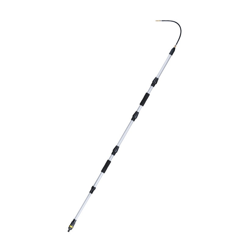 Sklopivi čistač oluka – bakar, WAYSUN, konstrukcija od više materijala (bakar, ABS, aluminijska cijev, PP, silikon brtveni prsten)