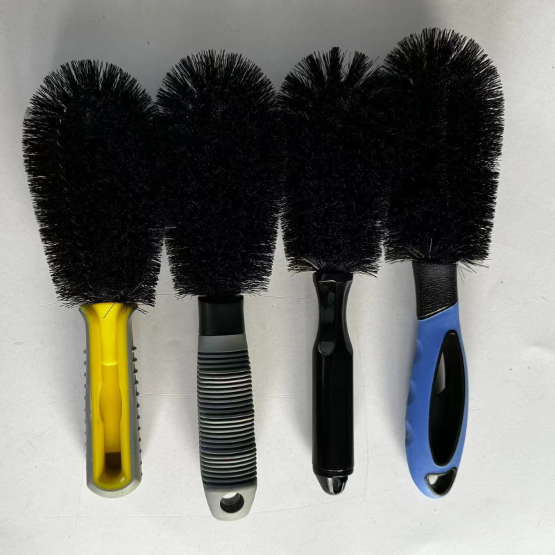 Četka za hub kotača – jednovlna uvijena žičana četka, PP/PET, za čišćenje automobila