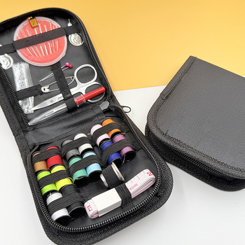 Prijenosni set šivaće kutije s kućnim šivaćim alatima, kompaktnog dizajna, težina oko 88 g, količina u kutiji: 240