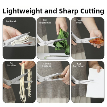 Šijacie nožnice, japonský štýl, ľahké, na strihanie látok a odevov, priemyselnej triedy