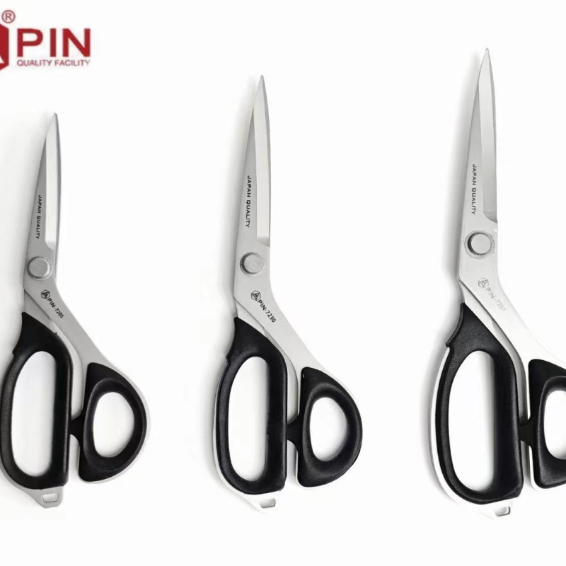 Foarfece croitorie, stil japonez, ușor, tăiere țesături și haine, rezistență industrială