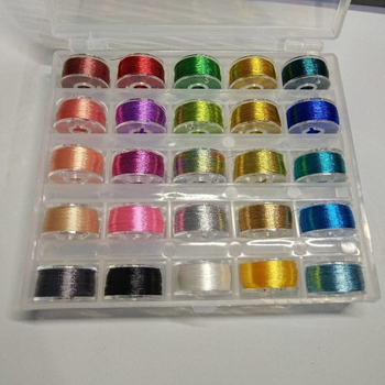 Νήμα κεντήματος - μεταλλικό σύρμα, Jin Han, πολυεστέρας, κατάλληλο για ρούχα