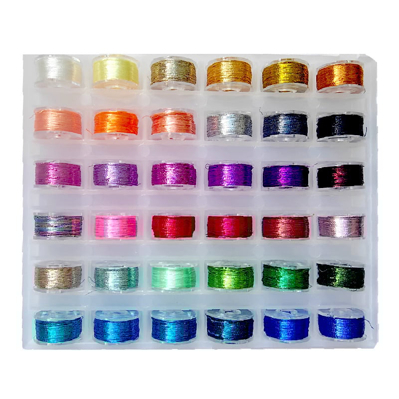 Νήμα κεντήματος - μεταλλικό σύρμα, Jin Han, πολυεστέρας, κατάλληλο για ρούχα