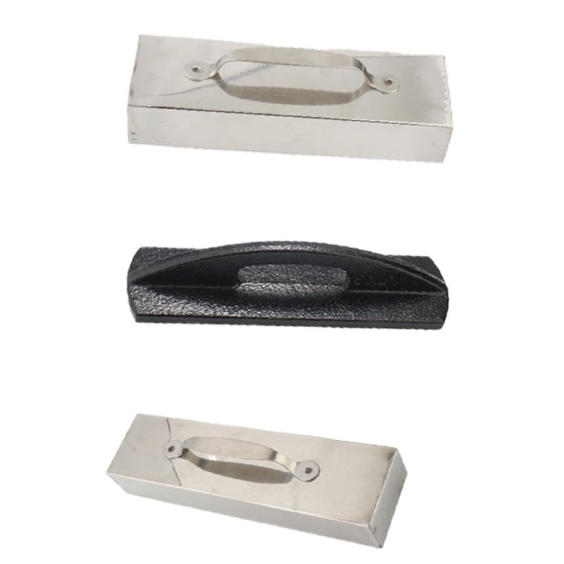 Lijevani željezni blok za presovanje tkanine za poravnavanje tkanine na reznoj ploči — Pribor za šivaći stroj, jednostavan stil, 2,2 kg