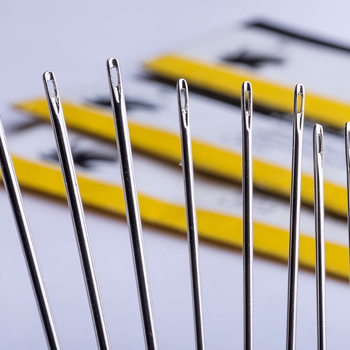 Kožna igla s okruglim vrhom, ručna izrada za DIY šivanje kože, marka The First, pakiranje 25, bez prilagodbe