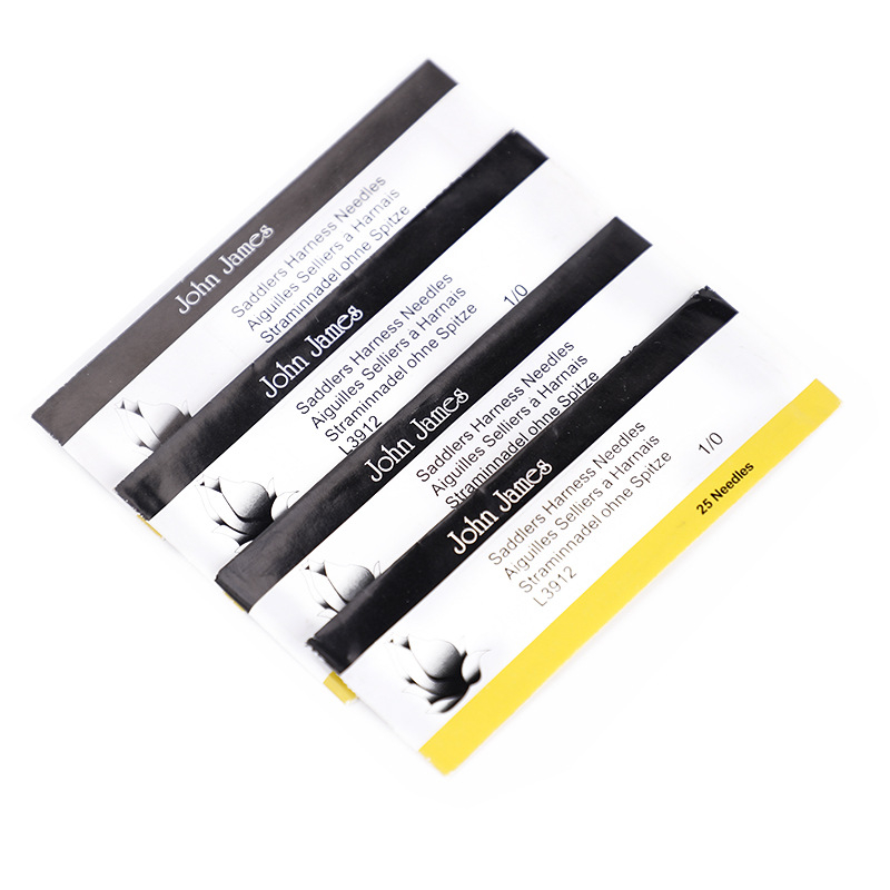 Kožna igla s okruglim vrhom, ručna izrada za DIY šivanje kože, marka The First, pakiranje 25, bez prilagodbe