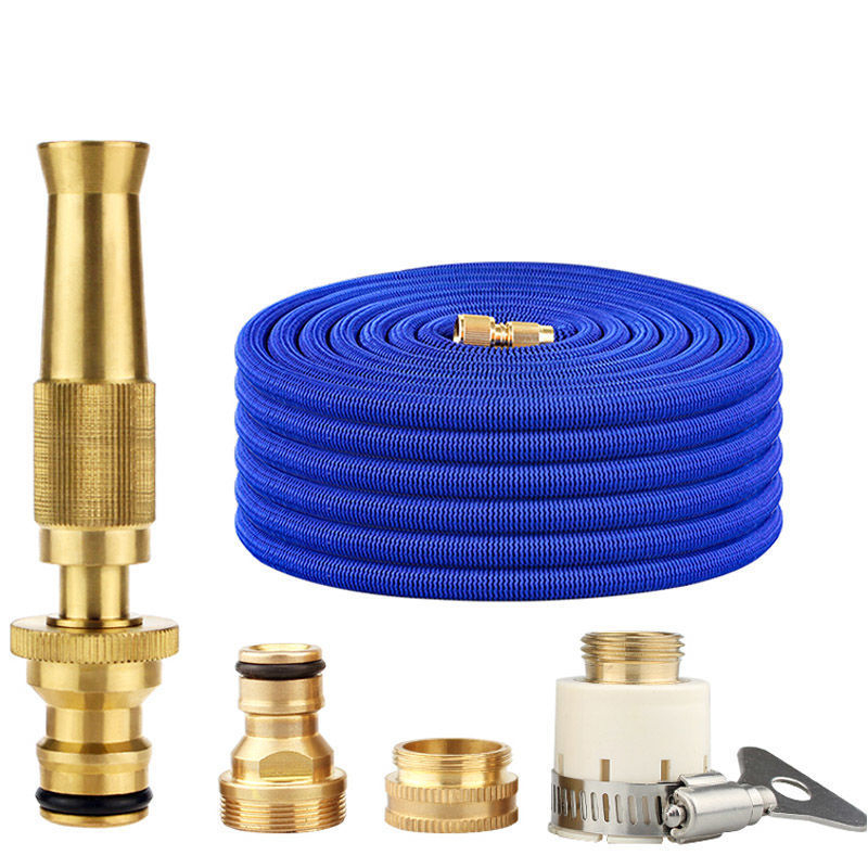 Furtun retractabil de apă, pentru spălarea mașinilor, pistol de stropit, durabil, depozitare ușoară