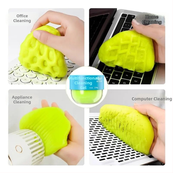 Gel καθαρισμού αυτοκινήτου — μαλακό τζελ καθαρισμού για σχισμές παραθύρων και πληκτρολόγια