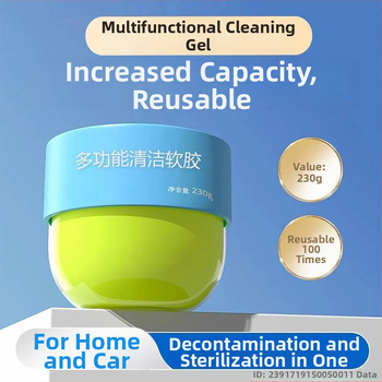 Gel καθαρισμού αυτοκινήτου — μαλακό τζελ καθαρισμού για σχισμές παραθύρων και πληκτρολόγια