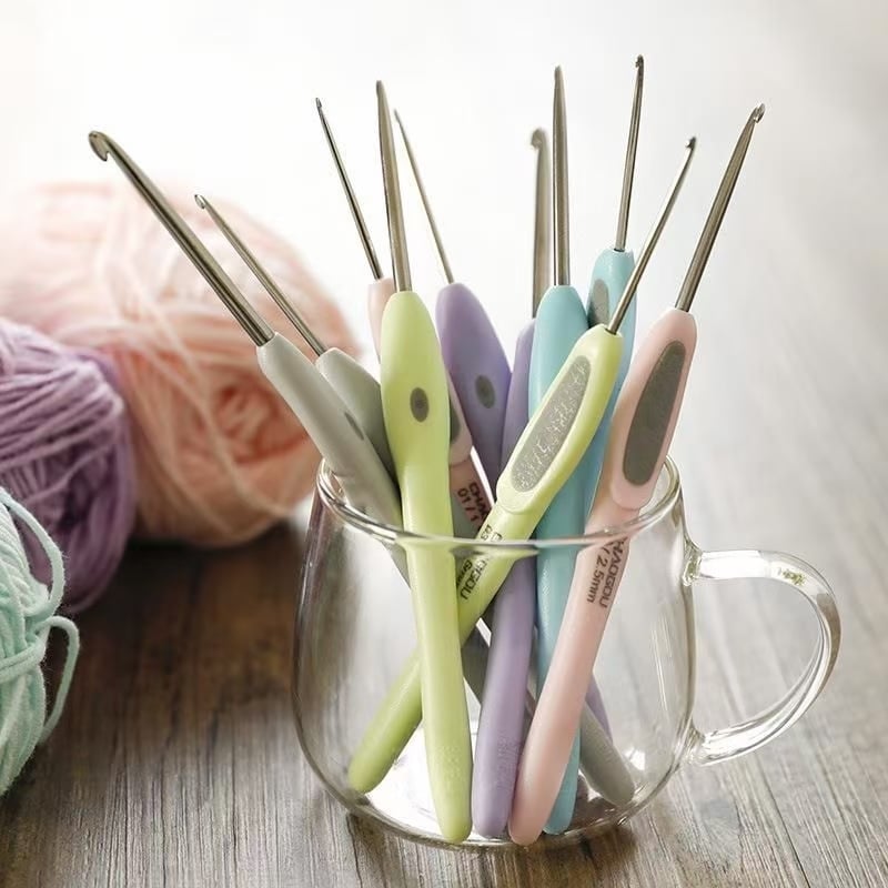 Set kukica za pletenje za ručni rad, različite debljine, DIY alati