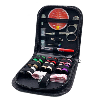 Prijenosni set za šivanje u kutiji, 10-dijelni set, prilagodljiv, minimalistički i lagani luksuzni stil