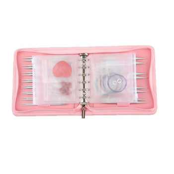 Odvojivi kružni set igala za pletenje od aluminijevog oksida | Marka QVCBFDMHEA | 50 kompleta po kartonu | Prilagodba dostupna