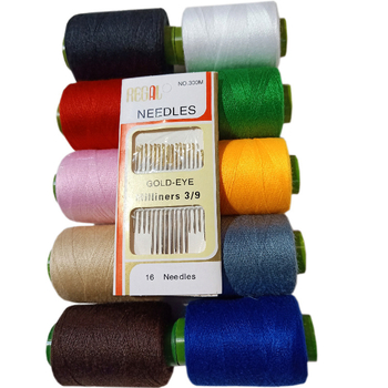 Autonomy Set igala i konca – Šiva kutija za kućnu upotrebu, 100 komada