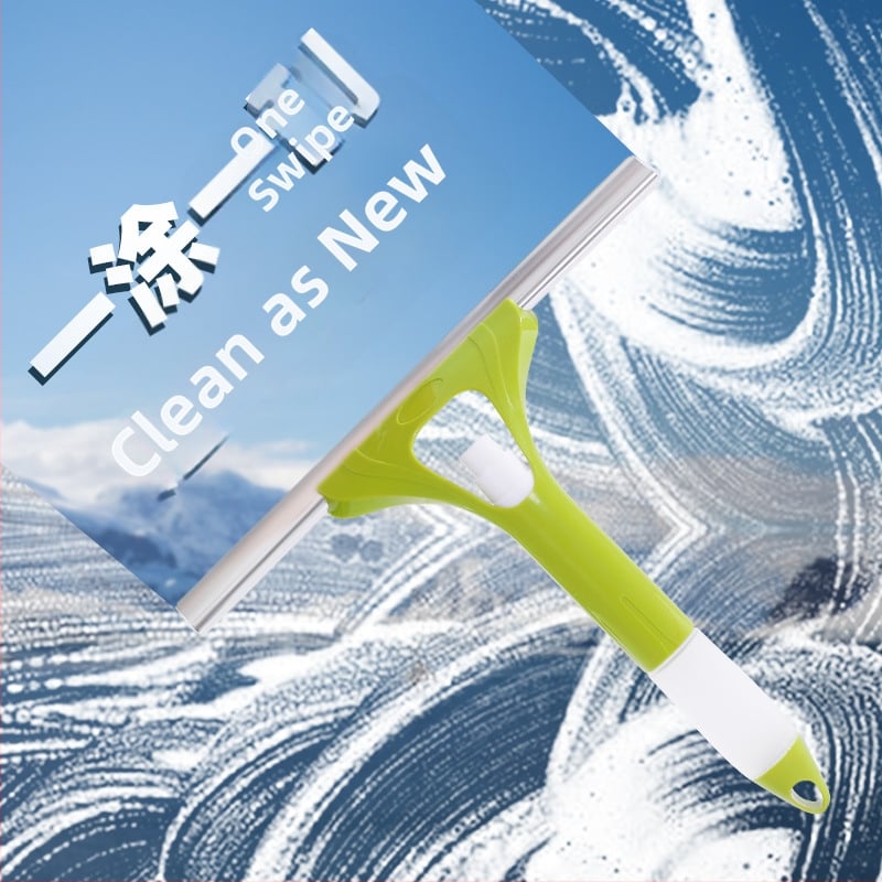 Τρία-σε-ένα εργαλείο καθαρισμού γυαλιών – για καθρέφτες και τζάμια αυτοκινήτου, αφαίρεση υδατικών λεκέδων, πλαστικό, σκούπισμα από τη μία πλευρά