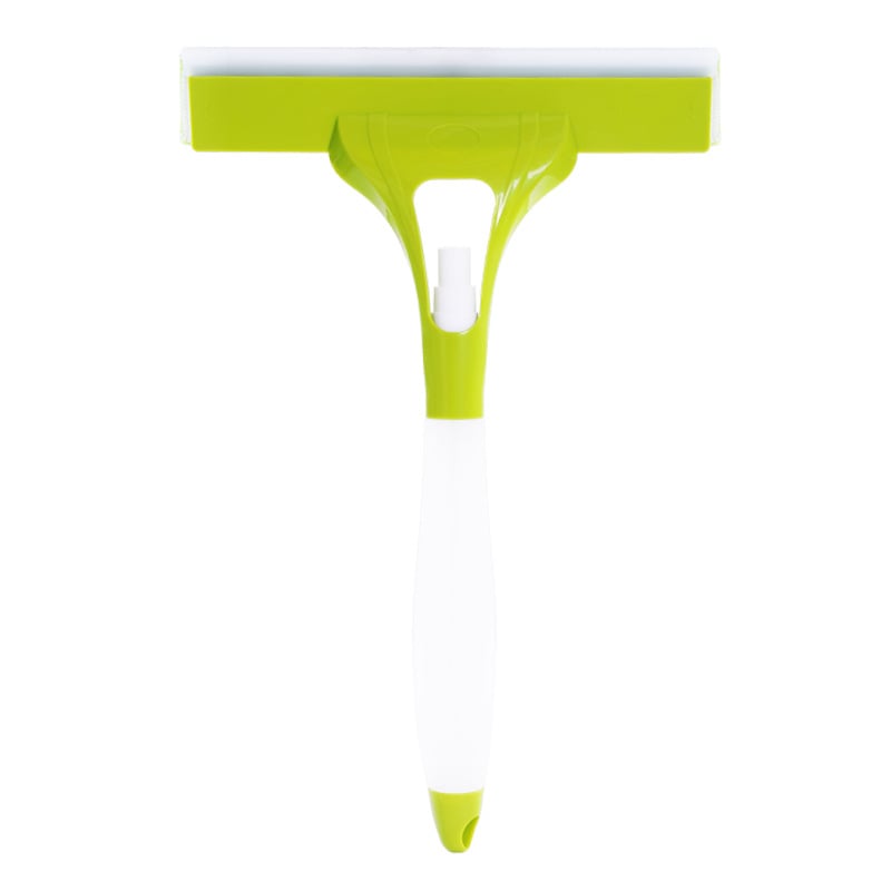 Τρία-σε-ένα εργαλείο καθαρισμού γυαλιών – για καθρέφτες και τζάμια αυτοκινήτου, αφαίρεση υδατικών λεκέδων, πλαστικό, σκούπισμα από τη μία πλευρά