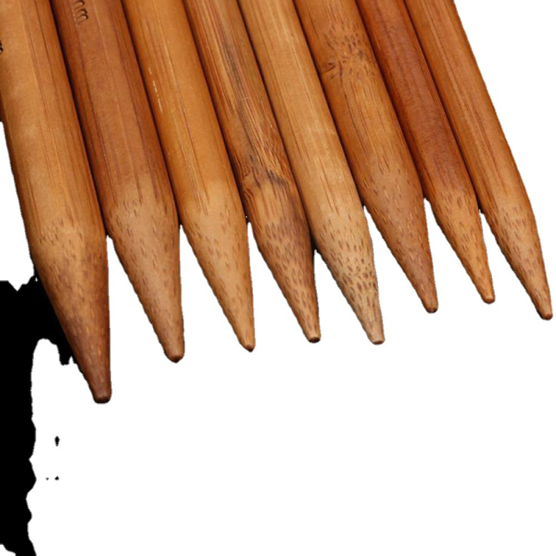 Set de ace pentru tricotat din bambus: ace drepte și circulare și cârlige pentru croșetat; material: bambus; cantitate: 200 buc.