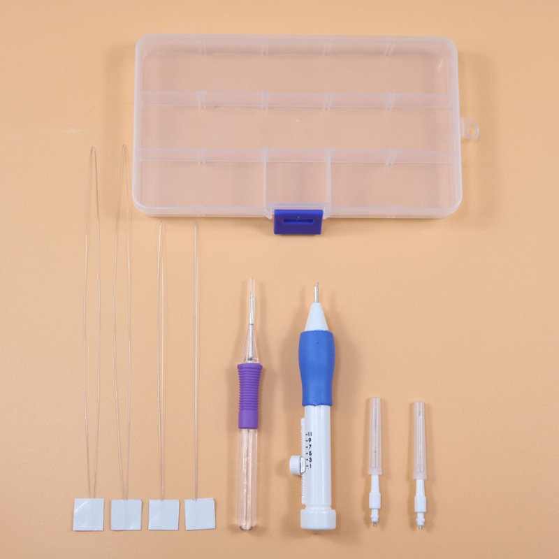 Igla za pletenje - set Stamp Needle, 9 kom, kreativni stil, 150 kom u pakiranju, 85 g