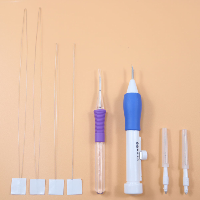 Igla za pletenje - set Stamp Needle, 9 kom, kreativni stil, 150 kom u pakiranju, 85 g
