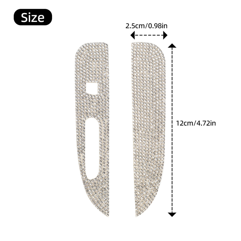 Poklopac mjenjača za središnju konzolu — staklo, ljepilo, model R003003, Shape the more