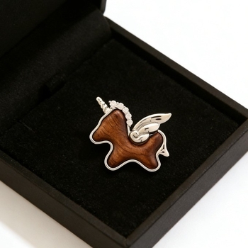 Κράμα καρφίτσα σε μορφή ζώου (ιπτάμενος ίππος), ηλεκτροπλατιρωμένη, unisex απλό στυλ, διακοσμητικό αξεσουάρ
