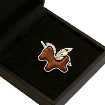 Κράμα καρφίτσα σε μορφή ζώου (ιπτάμενος ίππος), ηλεκτροπλατιρωμένη, unisex απλό στυλ, διακοσμητικό αξεσουάρ