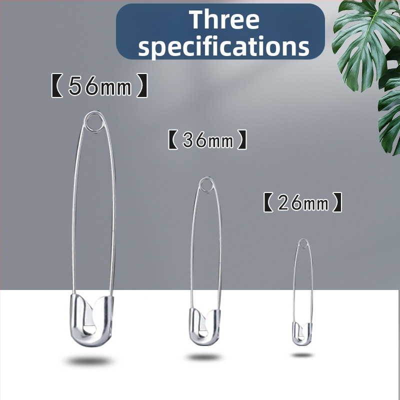 Bezpečnostná spona na oblečenie – kovová, tubové balenie, model Iný, číslo produktu 1050, značka Shanghai