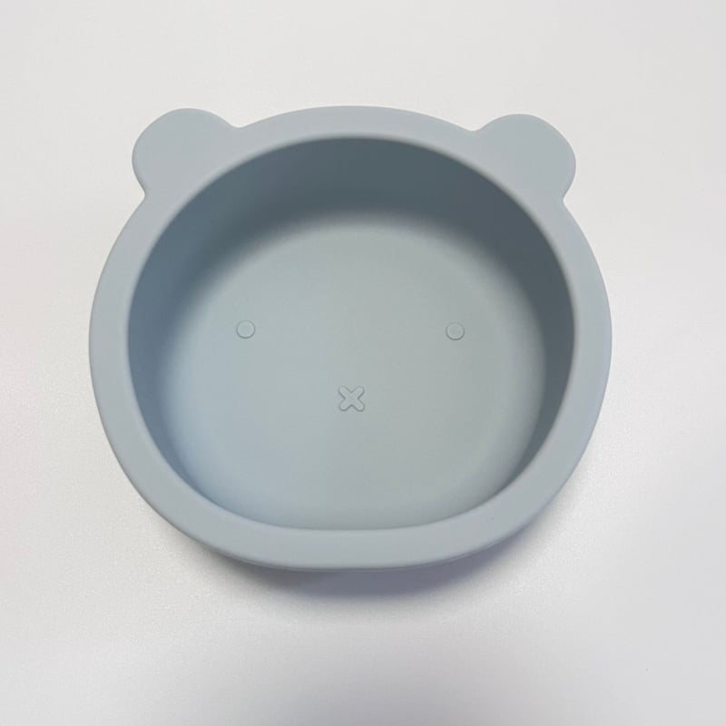 Silikoninis maitinimo dubuo su siurbtuku, maisto kokybės, vaikams nuo 6 mėnesių