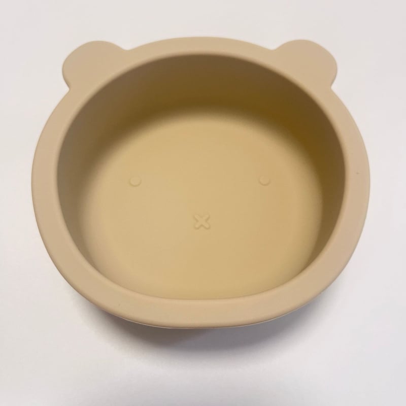 Silikoninis maitinimo dubuo su siurbtuku, maisto kokybės, vaikams nuo 6 mėnesių