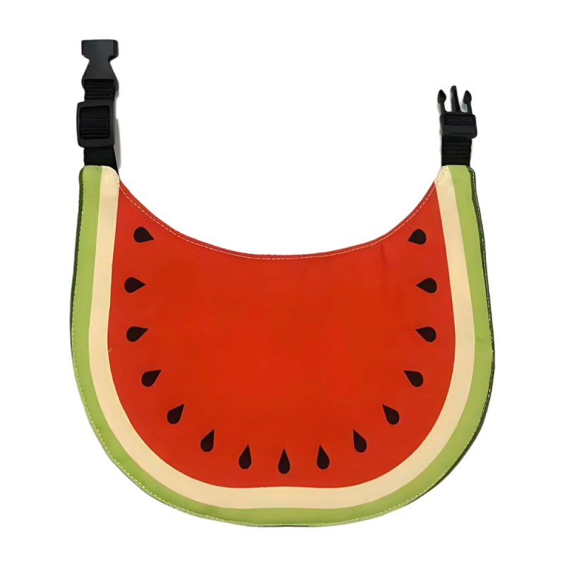 Vízálló kutya bib — Red Brocade, Poliészter, Univerzális illesztés, Négy évszak