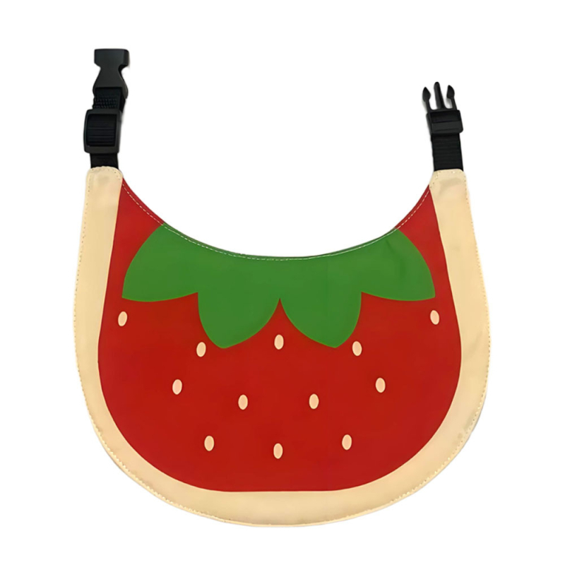 Vízálló kutya bib — Red Brocade, Poliészter, Univerzális illesztés, Négy évszak